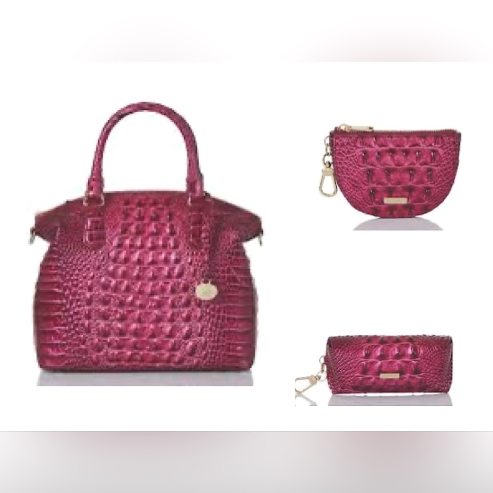 Brahmin Melbourne set in Pomegranate